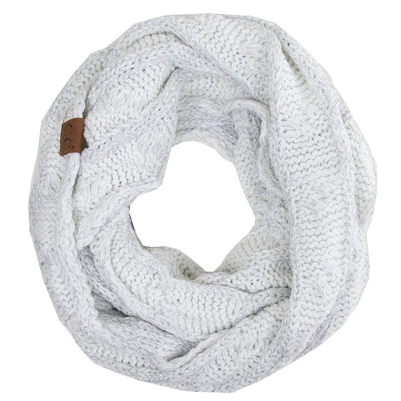 C.C 3pc Knit Warm Beanie Gloves Scarves Set main image 4